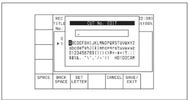 SONY HKSR-5803HQ - Pour déplacer le curseur avec les touches numériques - 1