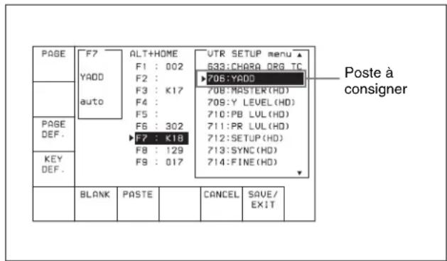 SONY HKSR-5803HQ - Pour faire défiler le menu plus rapidement - 1