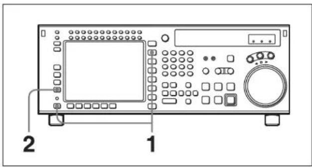 SONY HKSR-5803HQ - 4-3-10 Affichage du code temporel Pulldown (PDTC DISP) (quand la carte HKSR-5001 est installée) - 1