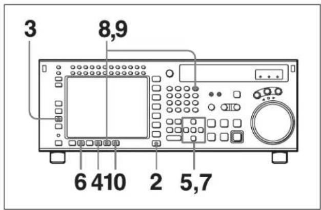 SONY HKSR-5803HQ - Rappel du contenu des banques du magnétoscope depuis le serveur FTP (cet appareil) - 1