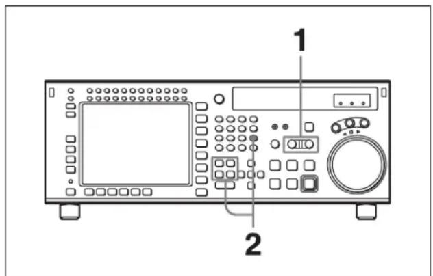 SONY HKSR-5803HQ - 6-1-10 Modification des seuils de montage - 1