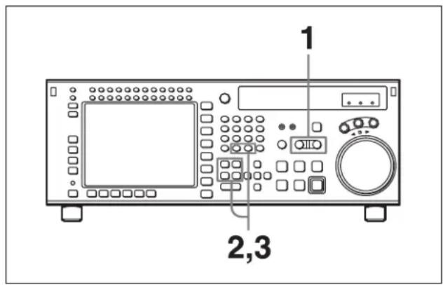 SONY HKSR-5803HQ - Déplacement d'un seuil de montage d'un cadre à la fois - 1