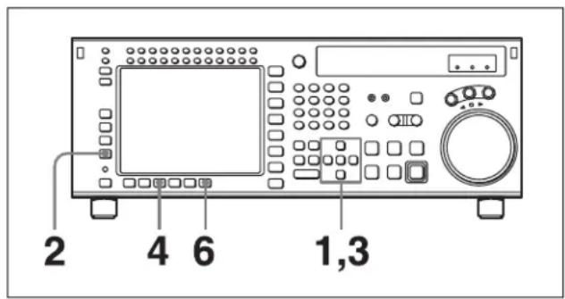 SONY HKSR-5803HQ - Changement des données de scène - 1