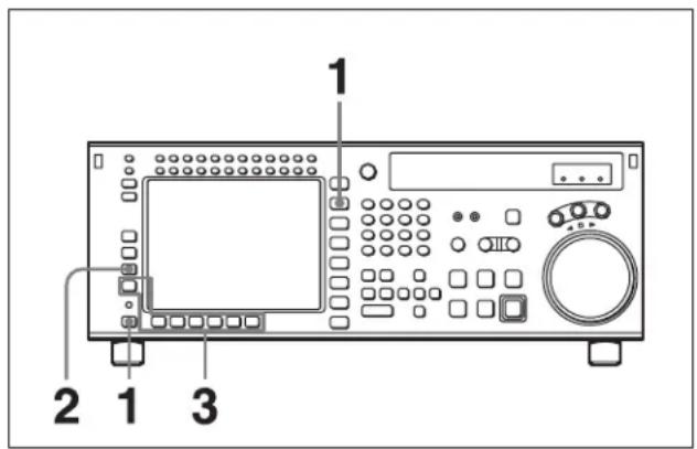 SONY HKSR-5803HQ - 4-3-9 Préréglage pour la conversion à partir du code temporel de cadre (TCCONV MENU) - 1