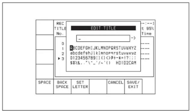 SONY HKSR-5803HQ - Changement de titre - 3