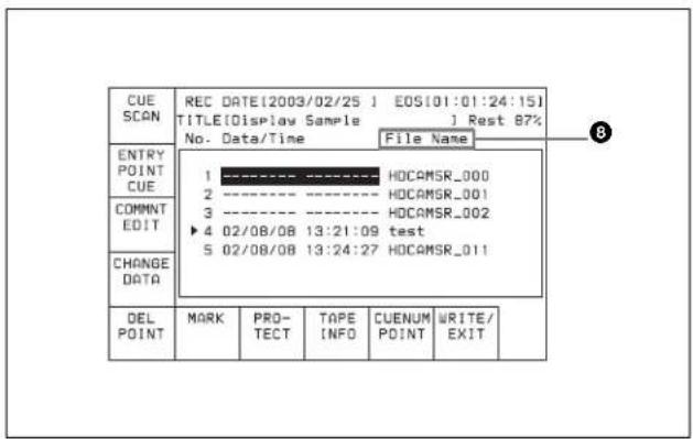 SONY HKSR-5803HQ - Si vous appuyez accidentellement sur la touche EJECT avant de sauvegarder des données sur l'étiquette de mémoire - 3