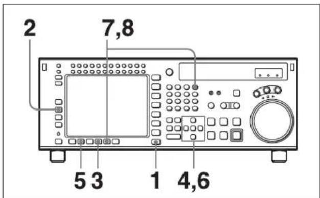 SONY HKSR-5803HQ - Rappel du contenu d'un « Memory Stick » - 1