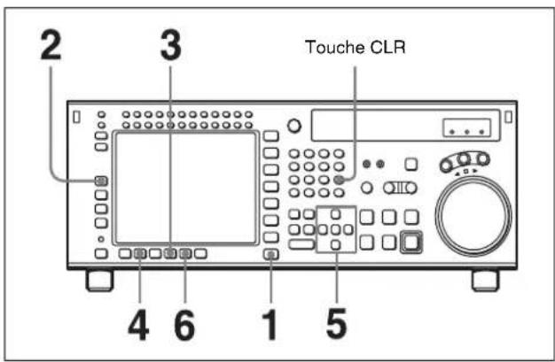 SONY HKSR-5803HQ - Stockage des réglages de menu du magnétoscope actuels dans une banque de mémoire du magnétoscope - 1