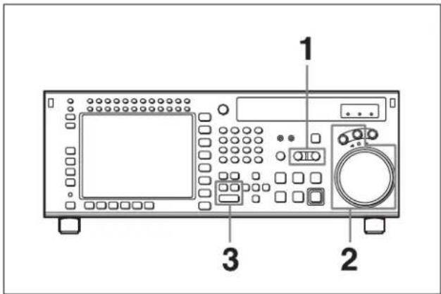SONY HKSR-5803HQ - Positionnement et réglage des seuils de montage - 1