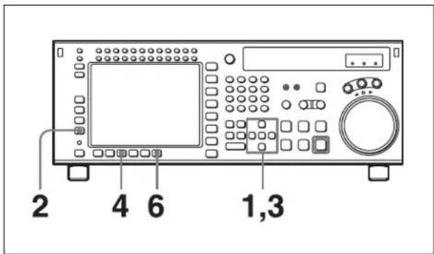 SONY HKSR-5803HQ - Pour changer des données Comment - 1
