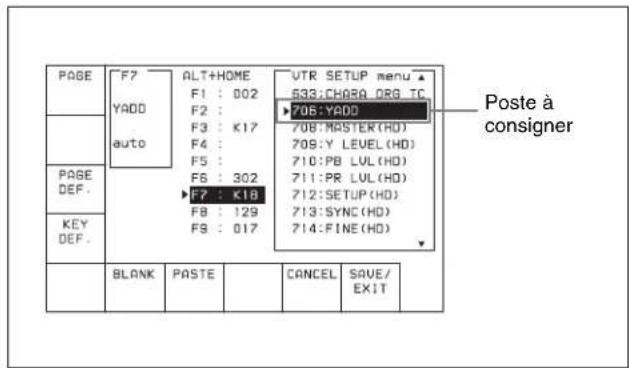 SONY HKSR-5802 - Pour faire défiler le menu plus rapidement - 1