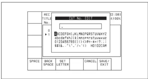 SONY HKSR-5802 - Pour déplacer le curseur avec les touches numériques - 1