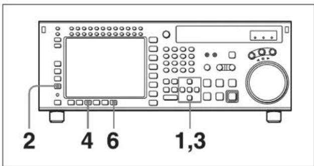 SONY HKSR-5802 - Changement des données de scène - 1