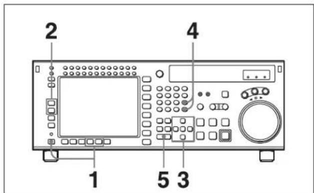 SONY HKSR-5802 - 4-4-4 Effacement de données de point de repérage - 1