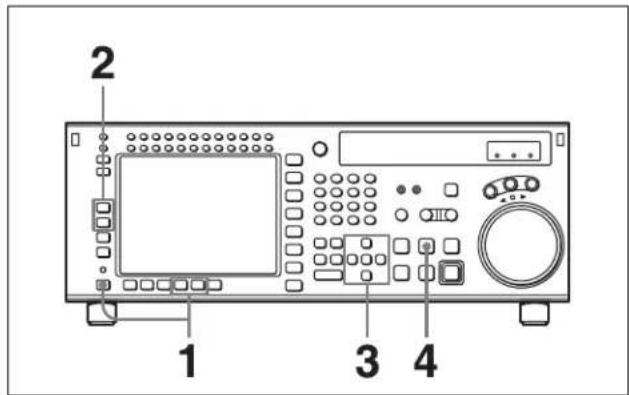 SONY HKSR-5802 - Préenroulement jusqu'à un point de repérage - 1