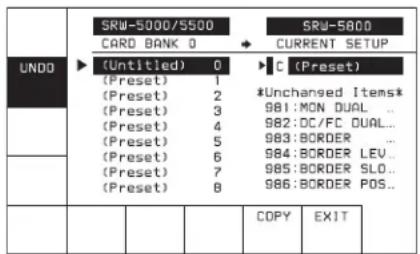 SONY HKSR-5802 - Rappel de la banque du magnétoscope - 2