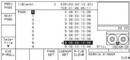 SONY HKSR-5802 - Pour sélectionner directement le numéro de repérage avec les touches numériques - 1