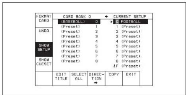 SONY HKSR-5802 - Rappel d'une liste de points de repérage d'un « Memory Stick » - 2