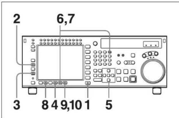 SONY HKSR-5802 - Stockage de listes de points de repérage sur un « Memory Stick » - 1