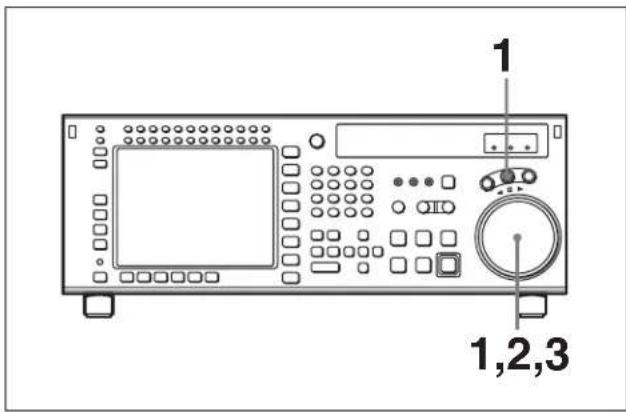 SONY HKSR-5001 - Lecture en mode Jog - 1