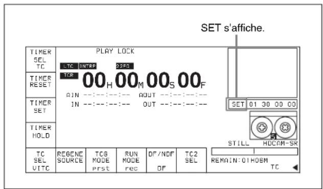 SONY HKSR-5001 - Pour annuler les valeurs entrées - 1