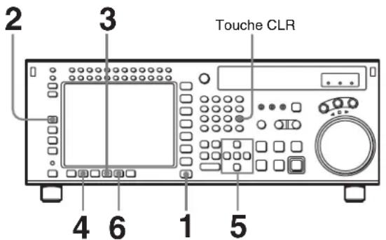 SONY HKSR-5001 - Stockage des réglages de menu VTR actuels dans une banque de mémoire VTR - 1