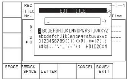 SONY HKSR-5001 - Interdiction des opérations de menu TELE FILE - 3