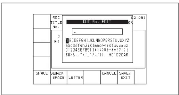 SONY HKSR-5001 - Appuyez sur la touche F4 (CHANGE DATA). - 1