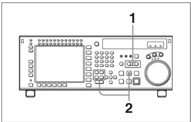 SONY HKSR-5001 - 6-1-7 Repérage et préenroulement - 1