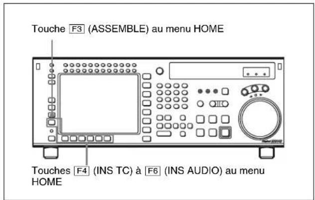 SONY HKSR-5001 - 6-1-3 Sélection du mode de montage - 1