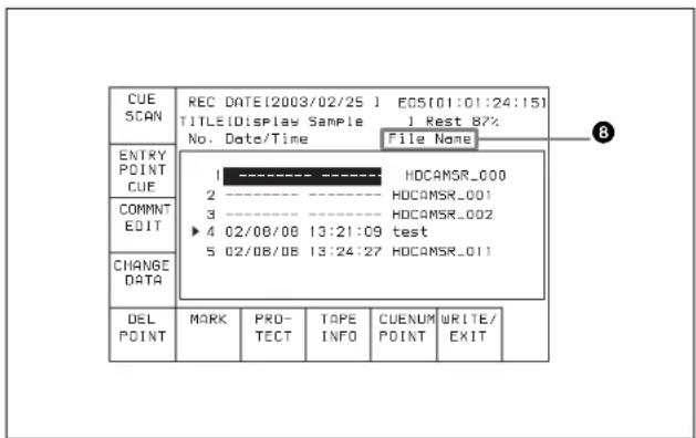 SONY HKSR-5001 - Si vous appuyez accidentellement sur la touche EJECT avant de sauvegarder des données sur l'étiquette de mémoire - 3