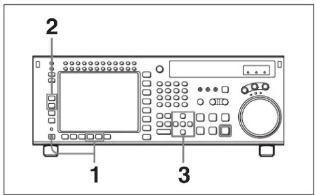 SONY HKSR-5001 - Consignation de points de repérage avec les touches numériques - 1
