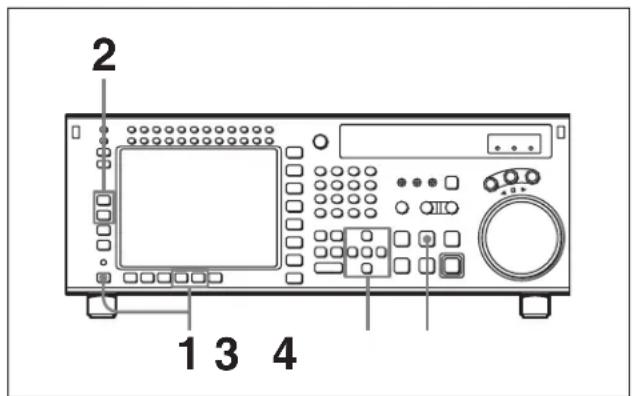 SONY HKSR-5001 - Préenroulement jusqu'à un point de repérage - 1