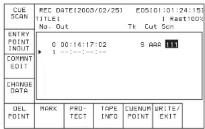 SONY HKSR-5001 - Changement de données de commentaire - 1
