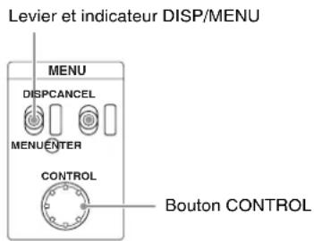 SONY HXCU-D70 - Affichage de I'ecran d'etat - 1