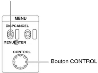 SONY HXCU-FB80 - Affichage de l'écran d'état - 1
