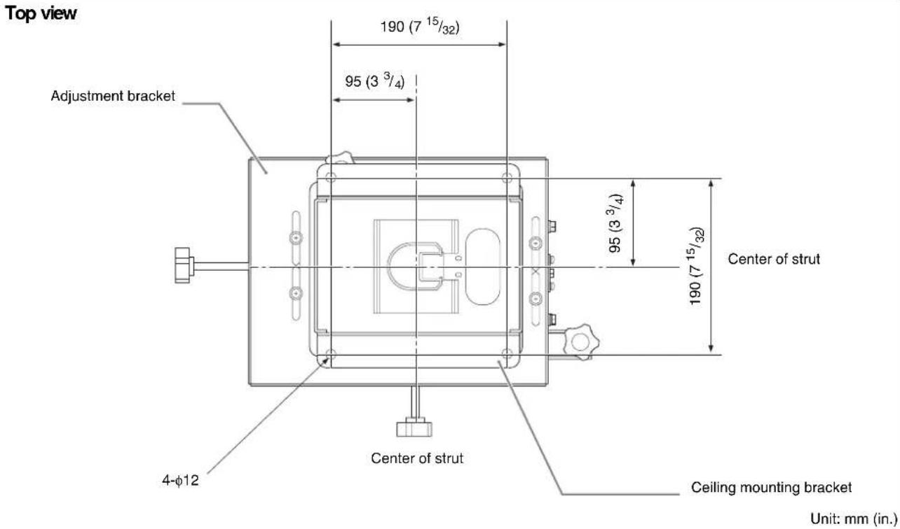 SONY PSS-650 - External dimensions - 1