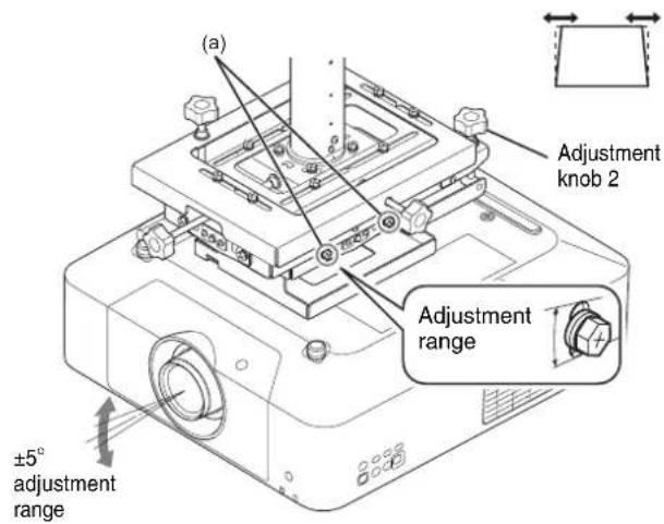 SONY PSS-650 - C) Adjusting the up/down tilt - 1