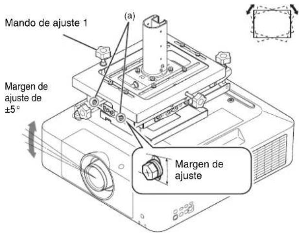 SONY PSS-650 - B) Ajuste de la inclinación a derecha o izquierda - 1