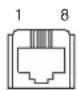 SONY PCS-MCS1 - Connecteur 1000BASE-T/100BASE-TX/10BASE-T - 1