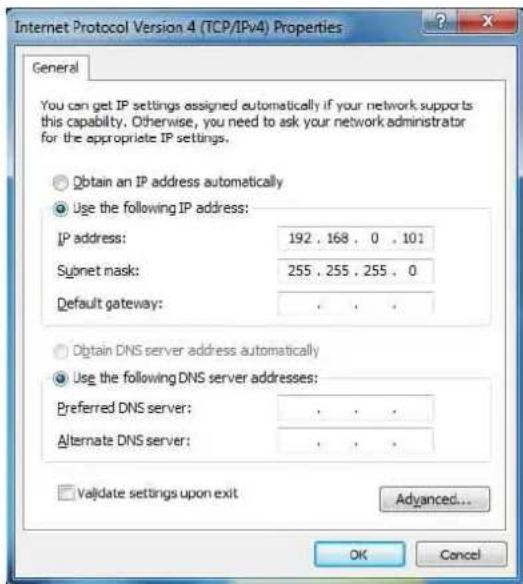 SONY PCS-MCS1 - Sélectionnez [Internet Protocol Version 4 (TCP/IPv4)] et cliquez sur [Properties]. - 1