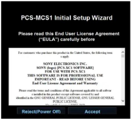 SONY PCS-MCS1 - Remarque - 2