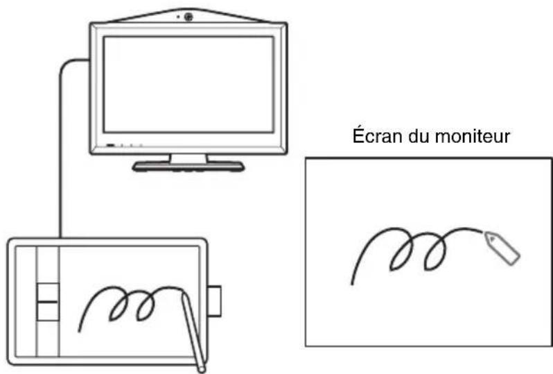 Écran du moniteur