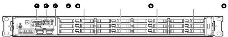 SONY PWS-100TD1 - Vista frontal (con el panel extraído) - 1
