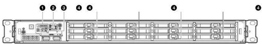 SONY PWS-100TD1 - Vorderansicht (mit abgenommener Blende) - 1