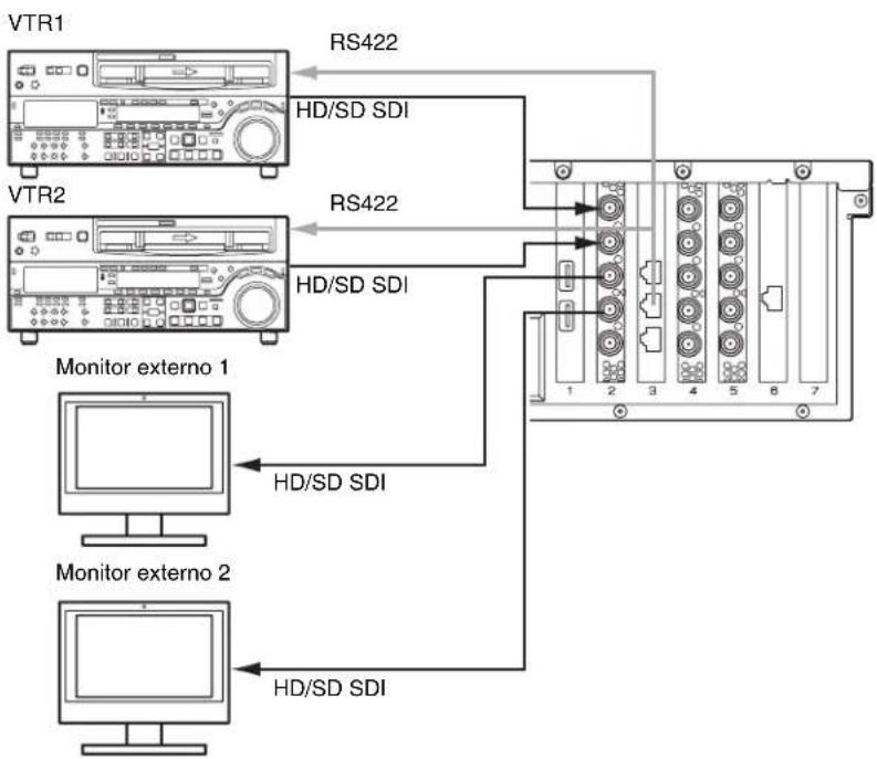 SONY PWA-TD1 - Conexiones (XAVC-I, MPEG-HD, IMX, Uncompressed SD) - 1