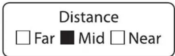 SONY STW-C140S - Distance Adjustment - 1
