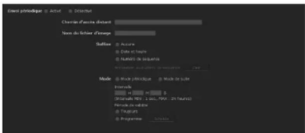 SONY SNT-EX104 - Menu Déclencheur - 1