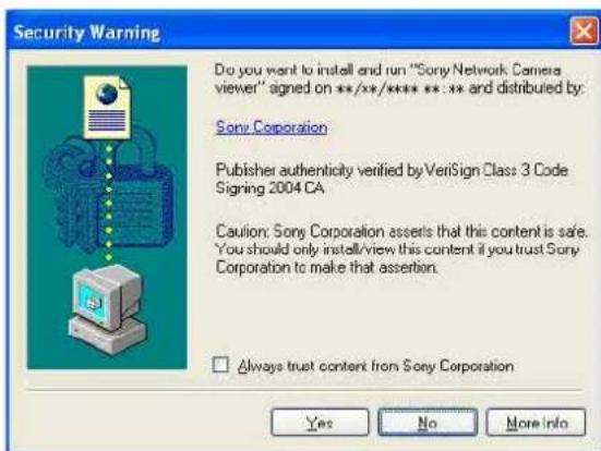 SONY SNT-EX104 - Lorsque le visualiser de l'appareil s'affiche pour la première fois - 1