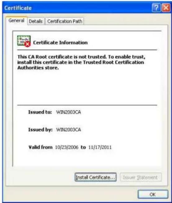 SONY SNT-EX104 - Comment installer le certificat CA - 1